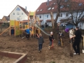 Sand schaufeln