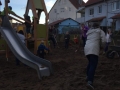 Sand schaufeln