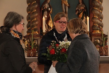 Gottesdienst am 3. Sonntag im Advent mit der Jugendband und Einführung der neuen Kindergartenleitung Verena Ließ