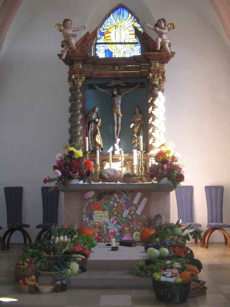 Familiengottesdienst zu Erntedank