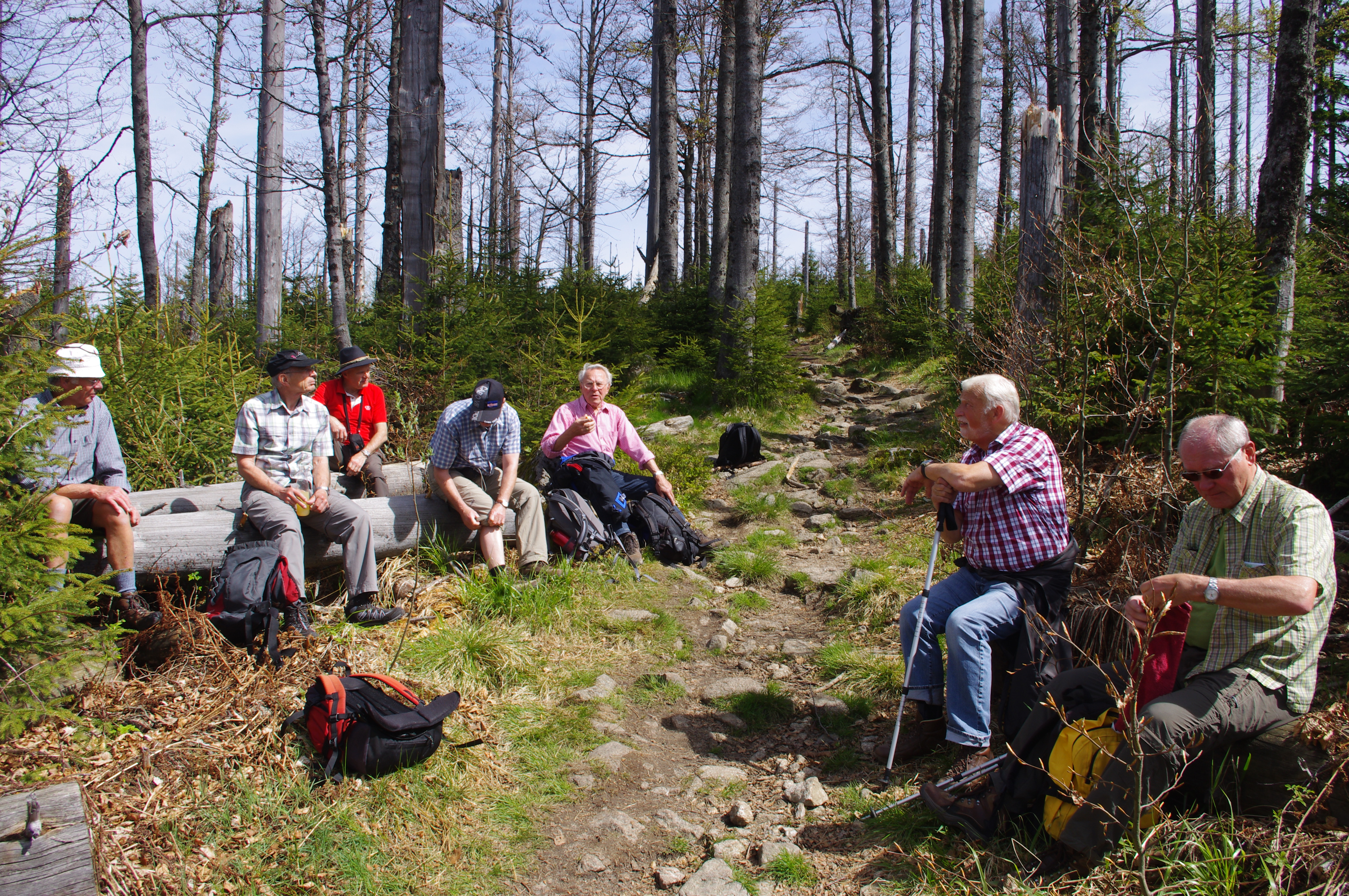 Männerrunde: Wanderung im Bayerischen Wald