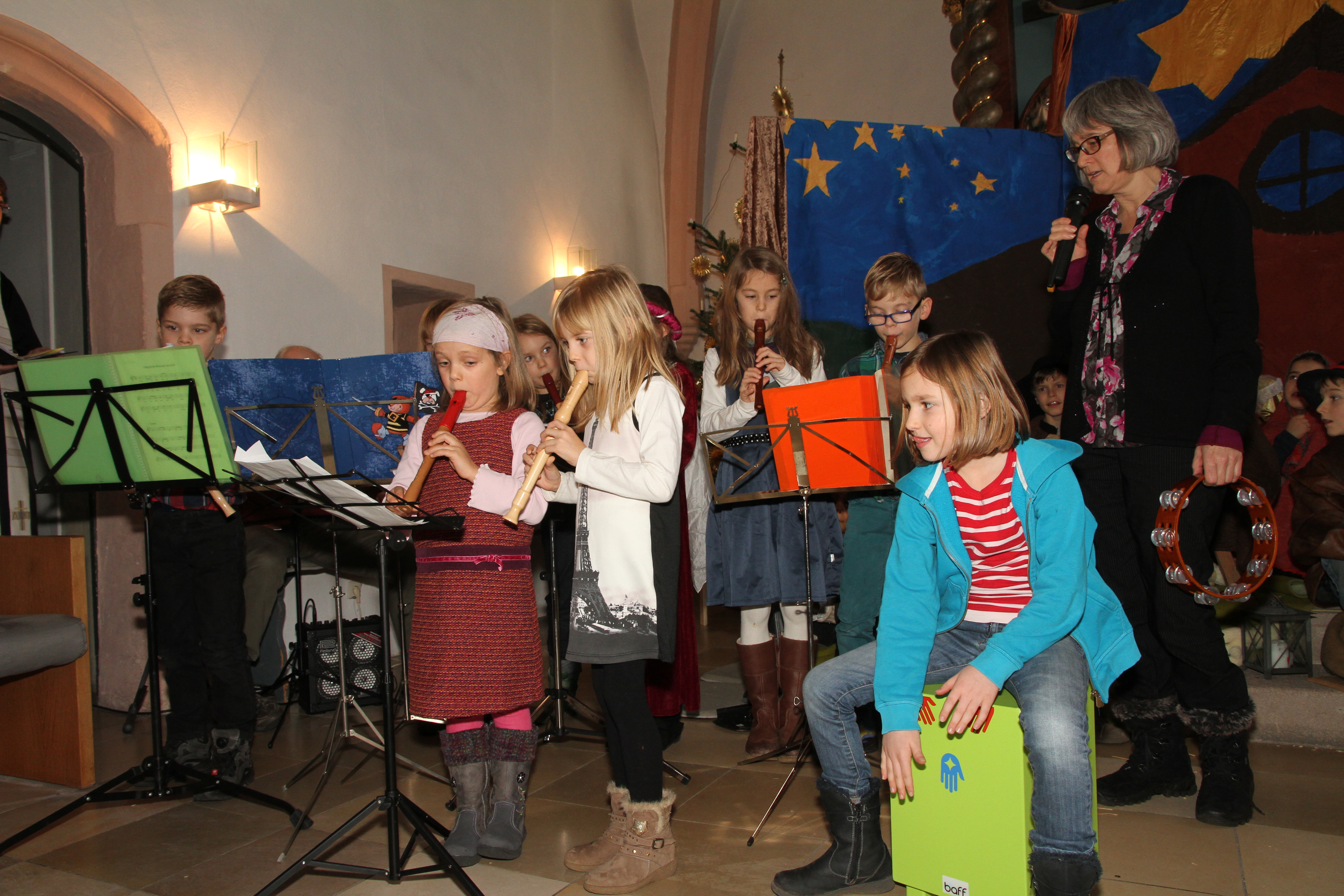 Adventskonzert der Flöten- und Klavierkinder