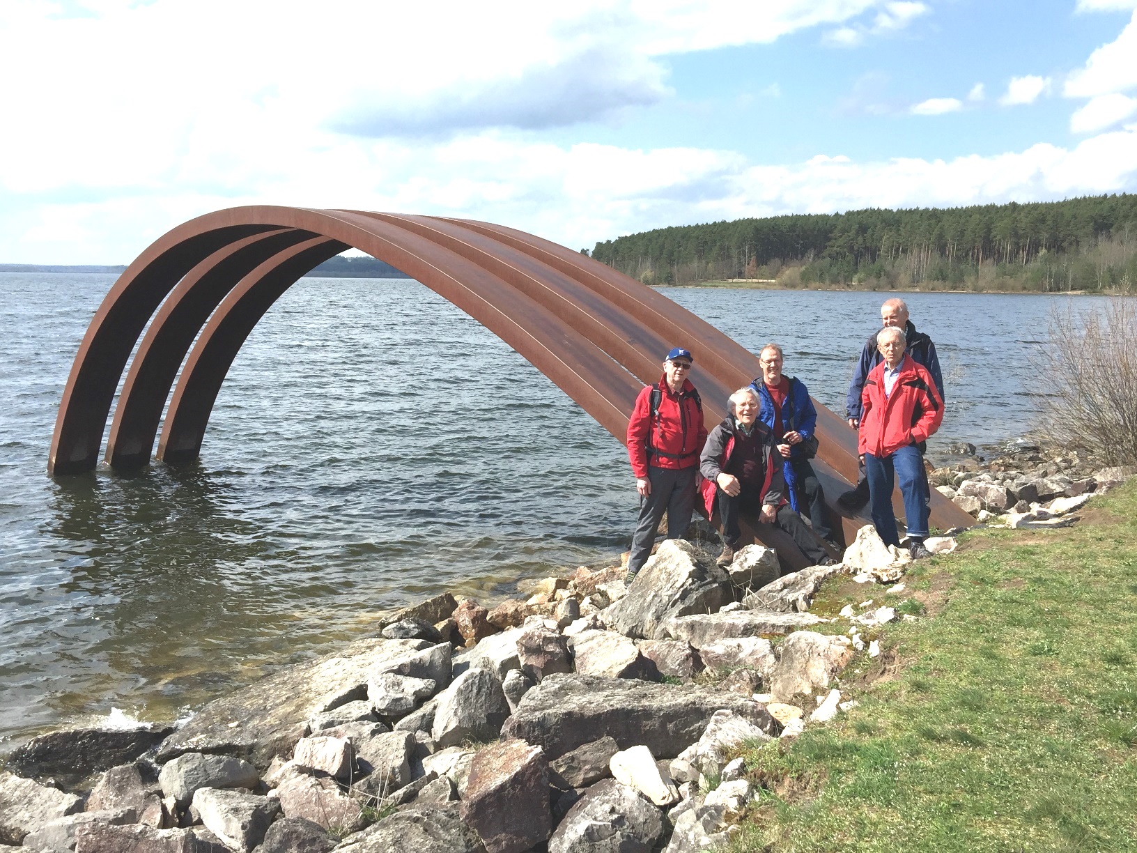 Männerrunde: Tageswanderung von Pleinfeld zum Brombachsee