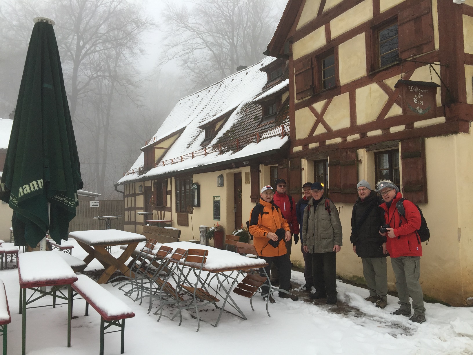 Männerrunde: Tageswanderung rund um den Moritzberg
