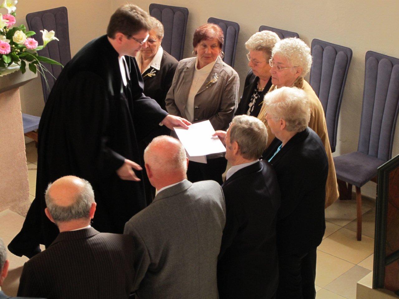 Gottesdienst zur Jubelkonfirmation (Silbern, Golden, Diamanten, Eisern, Gnaden)