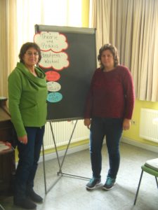 Petra Kroener und Lisa Martin