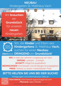 EB KiGa Vach Flyer Neubau