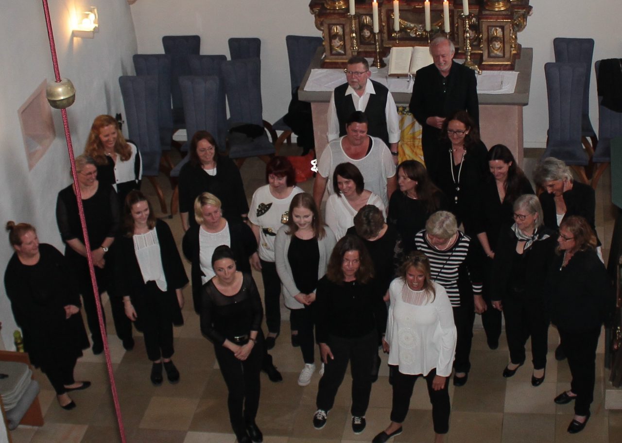 Himmelfahrtskonzert des Vacher Gospelchors „Good news“: heaven is shining