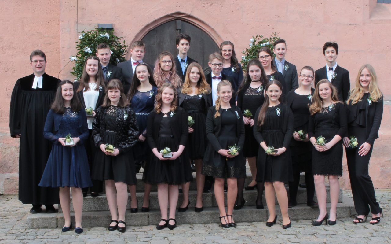 Palmsonntag, Konfirmation