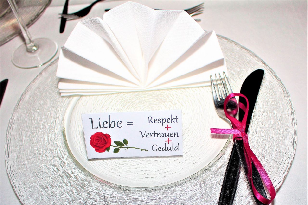 Candle-Light-Dinner: Gutes für Ehepaare – Geheimnisse glücklicher Paare - abgesagt