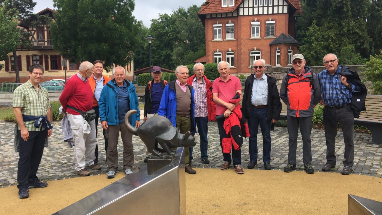Männerrunde Vach: Mehrtageswanderung „Schmalkalden - Stadt & Geschichte“