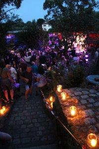 Abendstimmung im Pfarrgarten